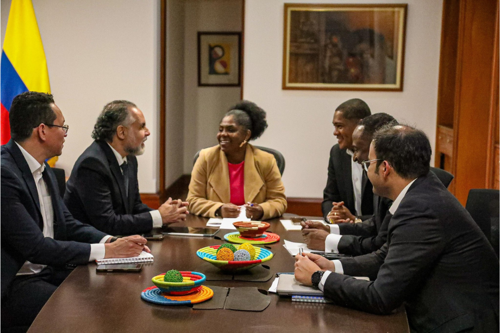 Benedetti y Márquez se reunieron para hablar de paz y la situación del Cauca