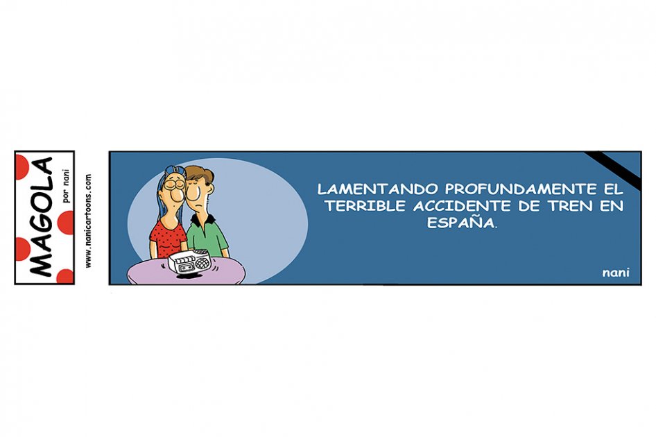 Accidente de tren en España