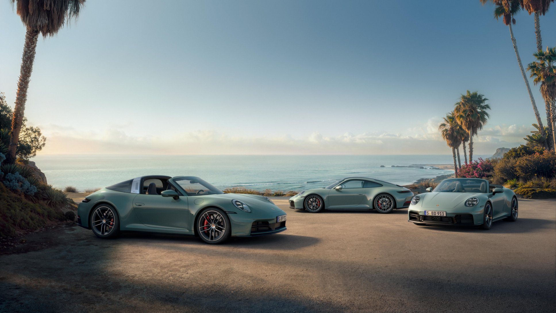 Porsche amplía la gama 911 con tres nuevas versiones de tracción total