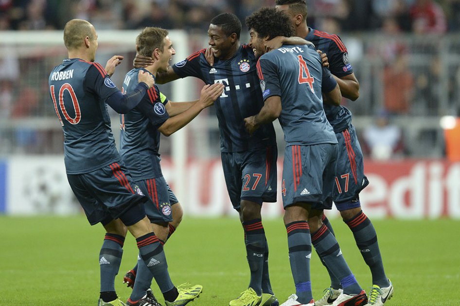 Bayer Múnich y Manchester City, debutan con goleada en la UCL