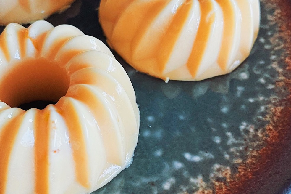 Postre de melocotón