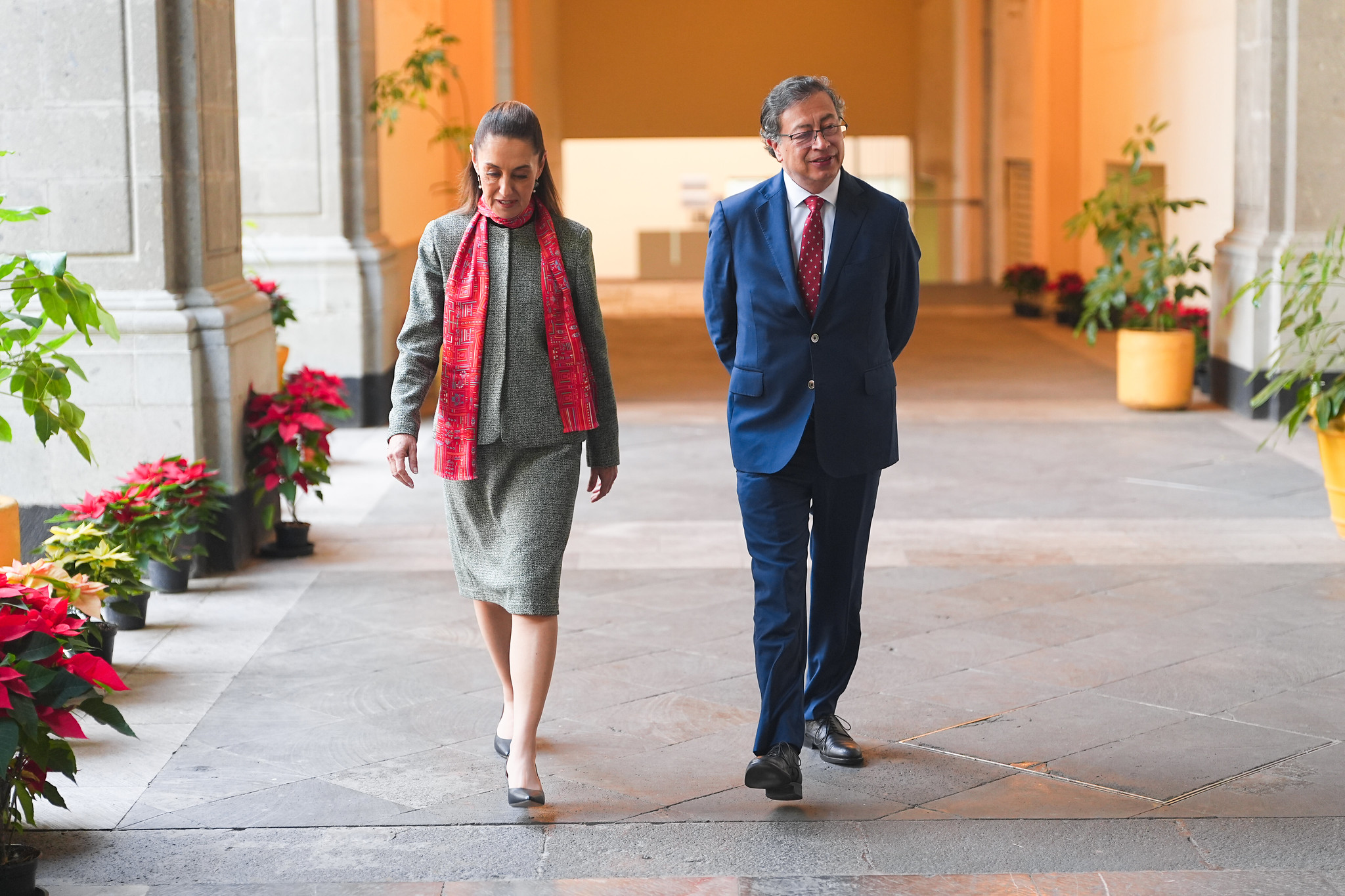Estos fueron los tres temas claves del encuentro entre Petro y Sheinbaum