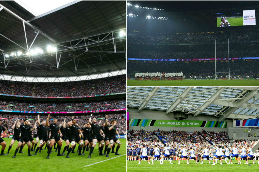 Vea las danzas desafiantes del Mundial de Rugby