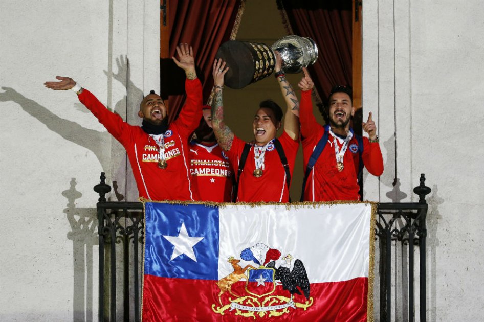 Jugadores de Chile se embolsarán casi 180.000 dolares por ganar la Copa América