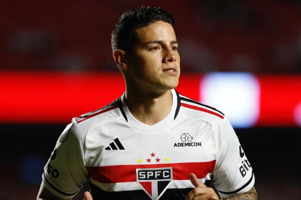 James Rodríguez cambió de opinión y se queda en el Sao Paulo
