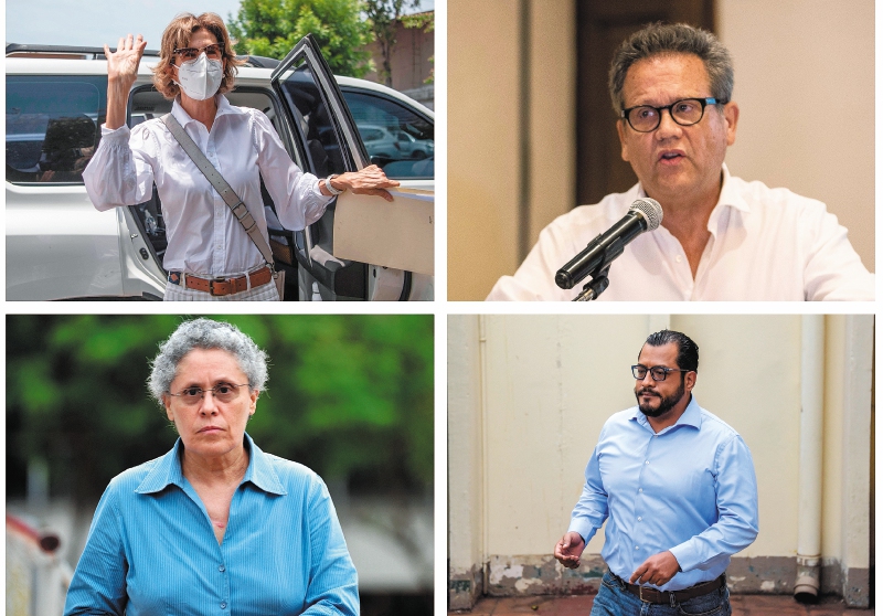 Excompañeros de armas y precandidatos, los perseguidos por Ortega