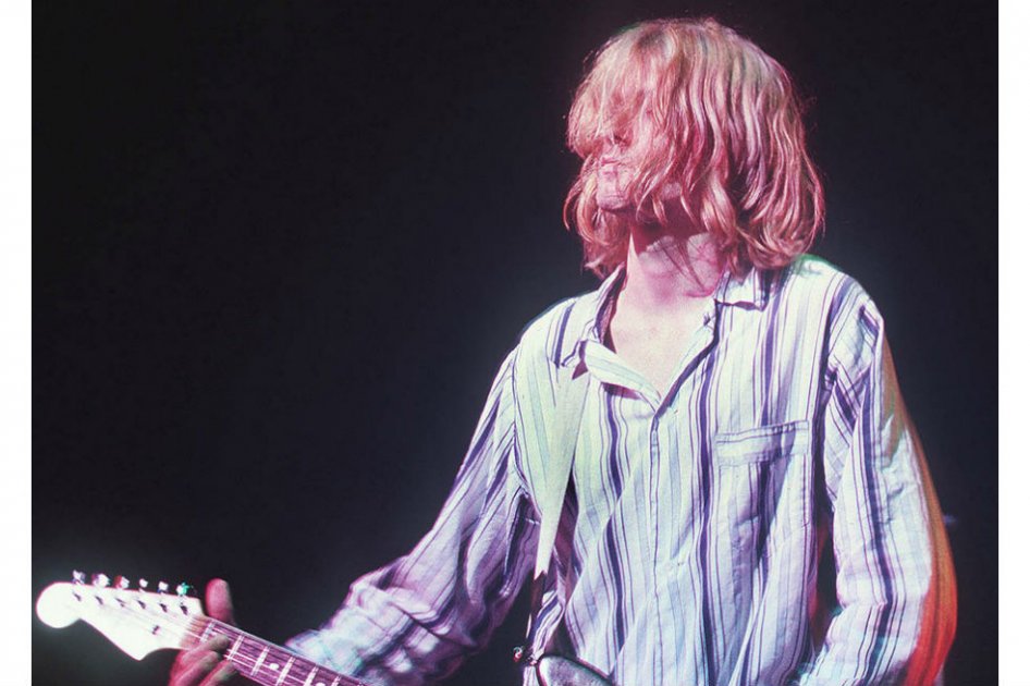 El guitarrista y vocalista Kurt Cobain, de la banda Nirvana, murió el 5 de abril de 1994. / AFP