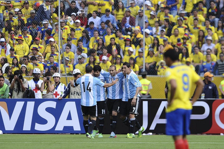 Argentina sacó un valioso empate en Quito y clasificó al Mundial Brasil 2014