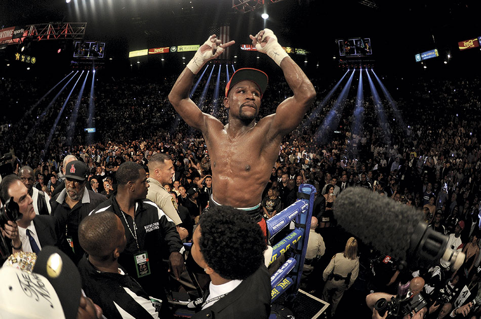 Floyd Mayweather, el deportista mejor pagado del mundo