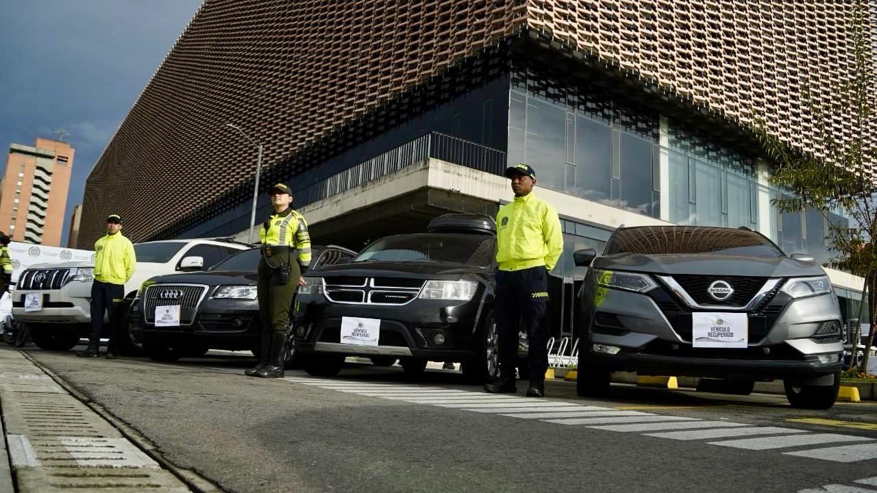 Siete de cada 10 capturados por robo de vehículos en Bogotá, quedan libres