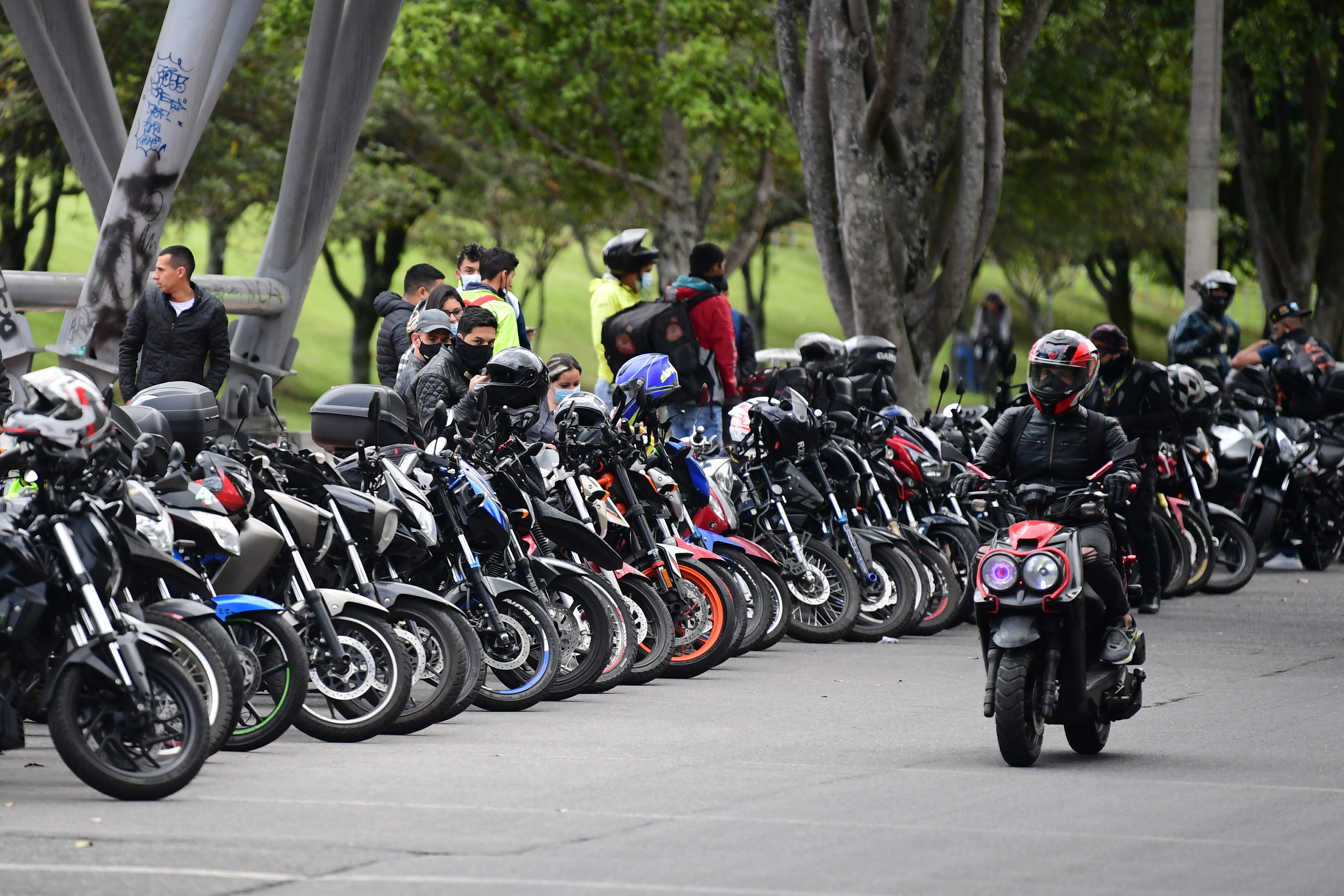 Paro de Motociclistas por sus Derechos