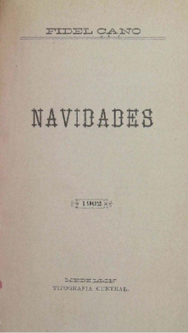 “Navidades” - Fidel Cano Gutiérrez