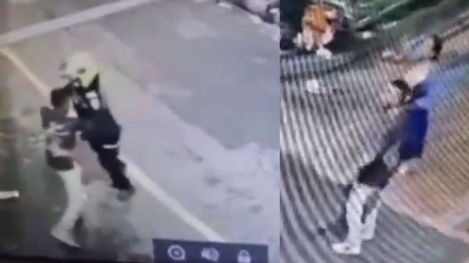 Juez envía a la cárcel a sujeto que pateó a patrullera de la Policía en Suba