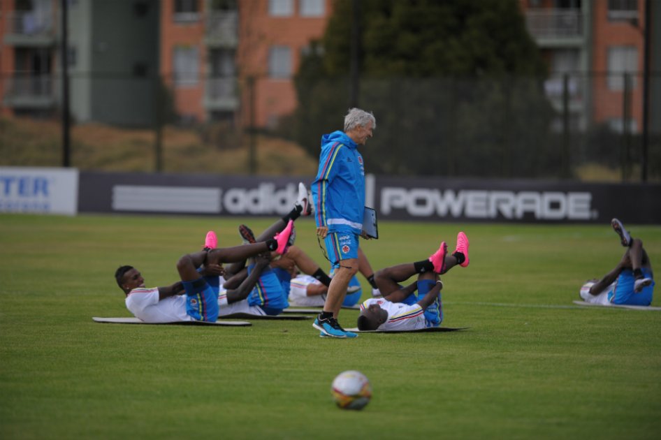 Arrancó microciclo de la Selección Colombia en Bogotá