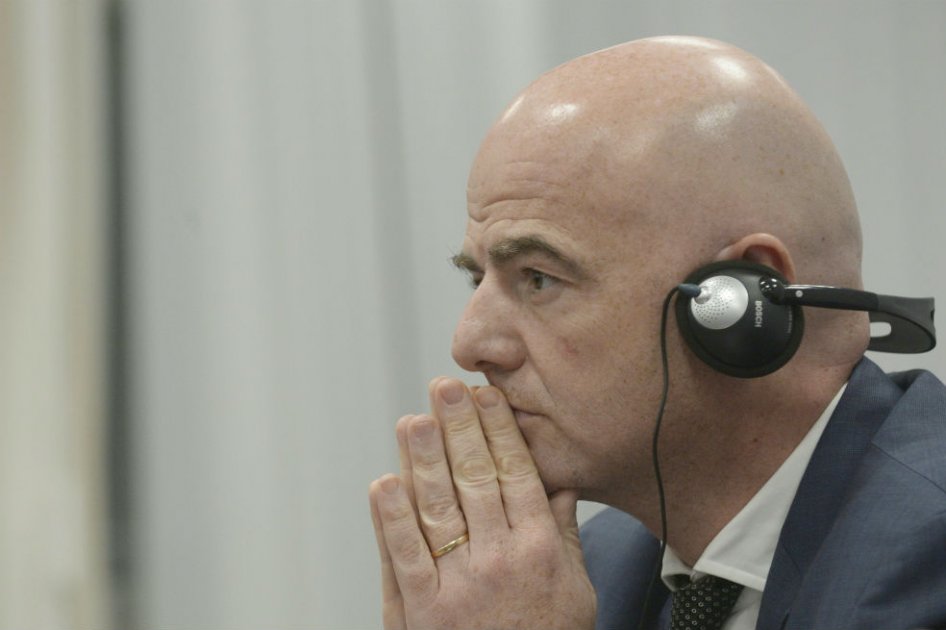 Infantino, satisfecho con preparativos del Mundial Rusia 2018 en Moscú