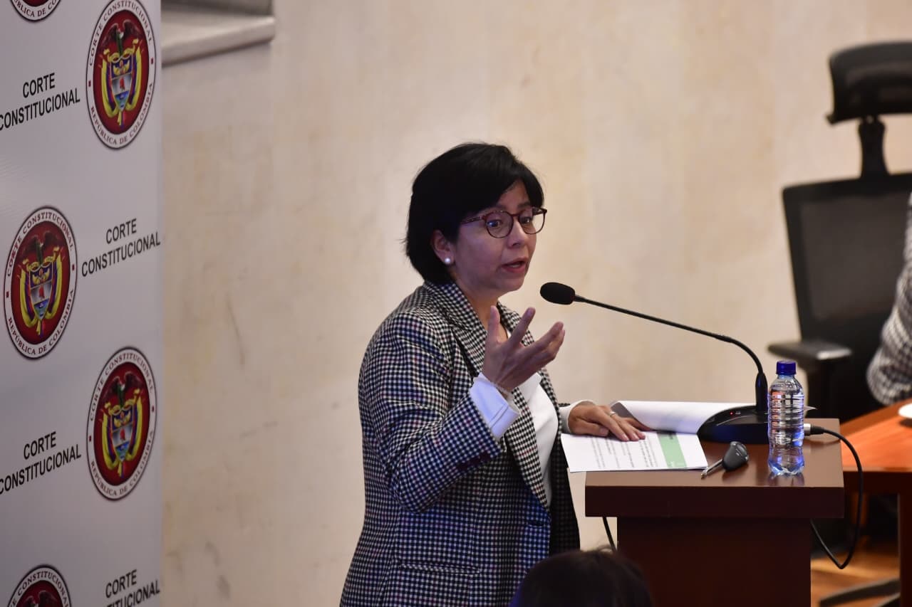 Edilma Suárez Castro, en representación de la Superintendencia Nacional de Salud.