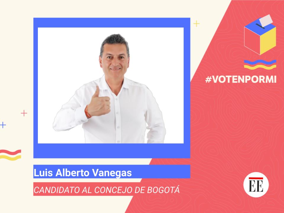 Luis Alberto Vanegas, el docente que quiere llegar al Concejo de Bogotá