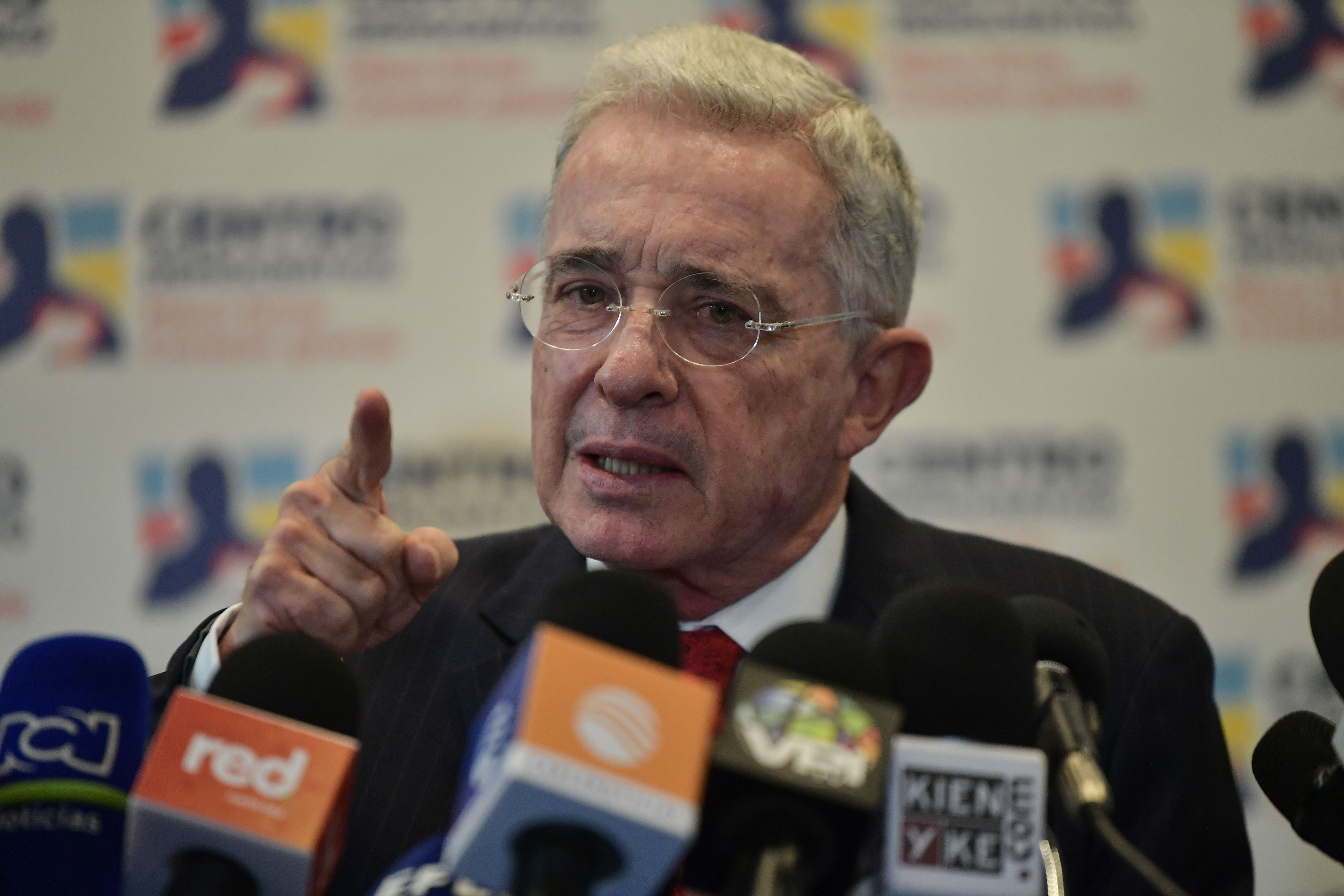 Ex presidente de la República durante locución después de su reunión con el presidente electo Gustavo Petro