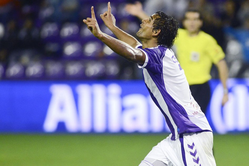 Con gol de Osorio Botello, Valladolid empató con el Málaga