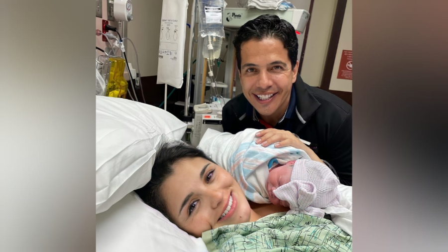 Nació el quinto hijo del actor Freddy Flórez
