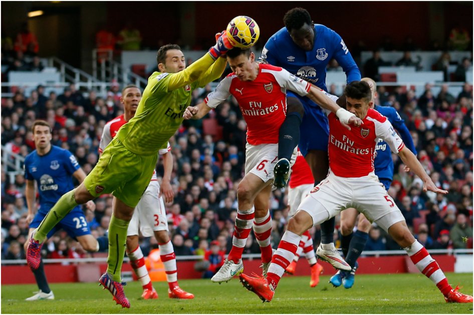 Con una destacada actuación de Ospina, Arsenal venció a Everton