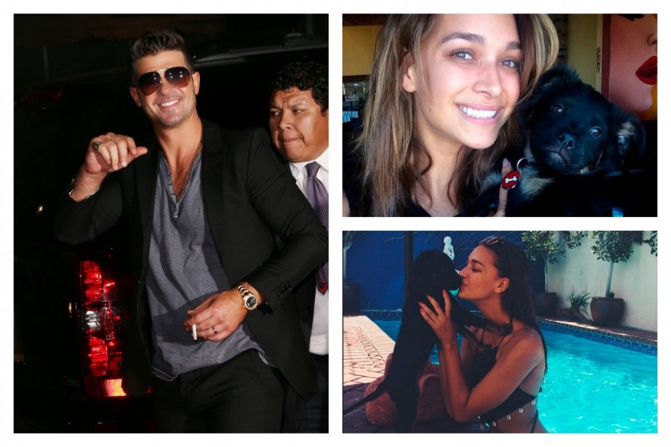 Mascota de Robin Thicke sufre sobredosis accidental de marihuana