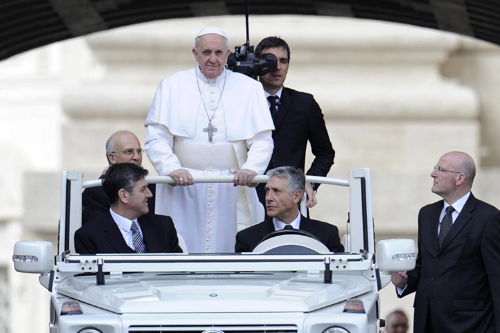 Lista la seguridad del papa Francisco en su visita al país