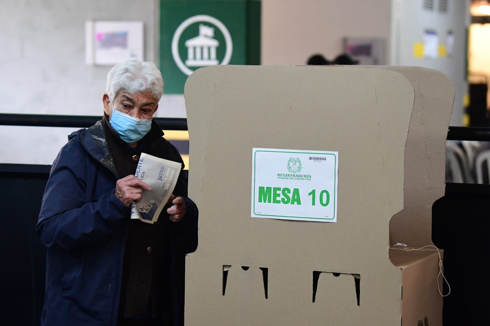 Así se desarrolló la jornada electoral en la capital colombiana.