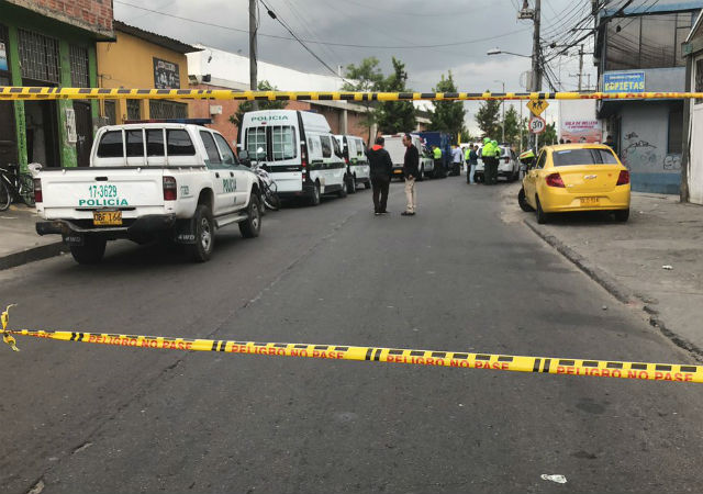 Asaltan carro de valores en el sur de Bogotá