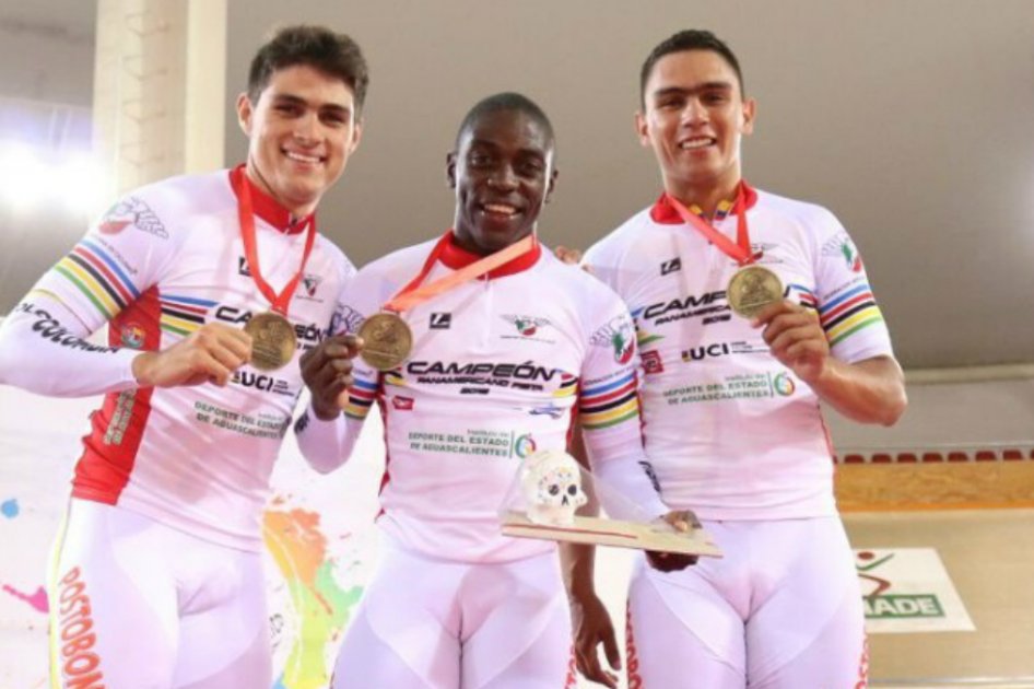 Colombia inició el Panamericano de ciclismo de pista con dos oros y una plata
