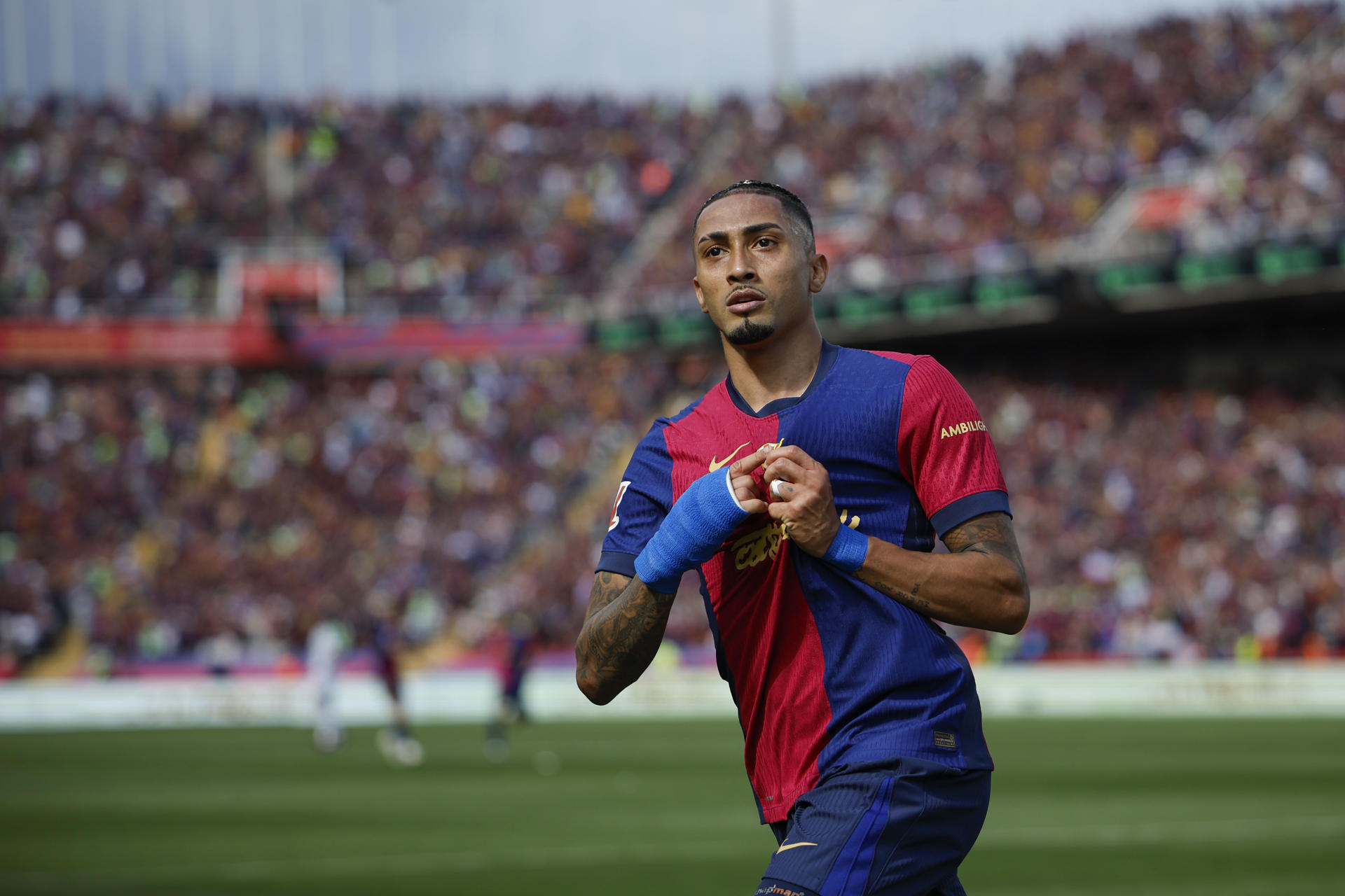 “Mi sueño es jugar en Barcelona hasta el final de mi carrera”: Raphinha