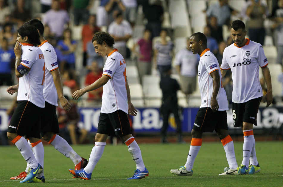 El Valencia de Dorlan Pabón tuvo un pésimo debut en Europa League