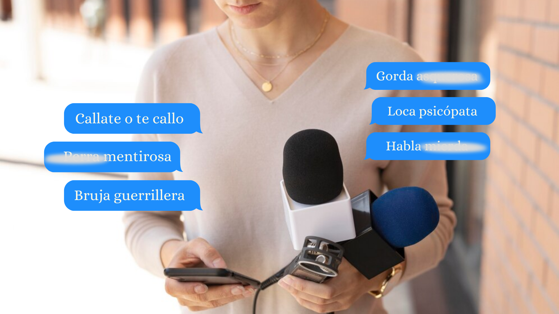 Periodistas acosadas: las consecuencias para la libertad de expresión