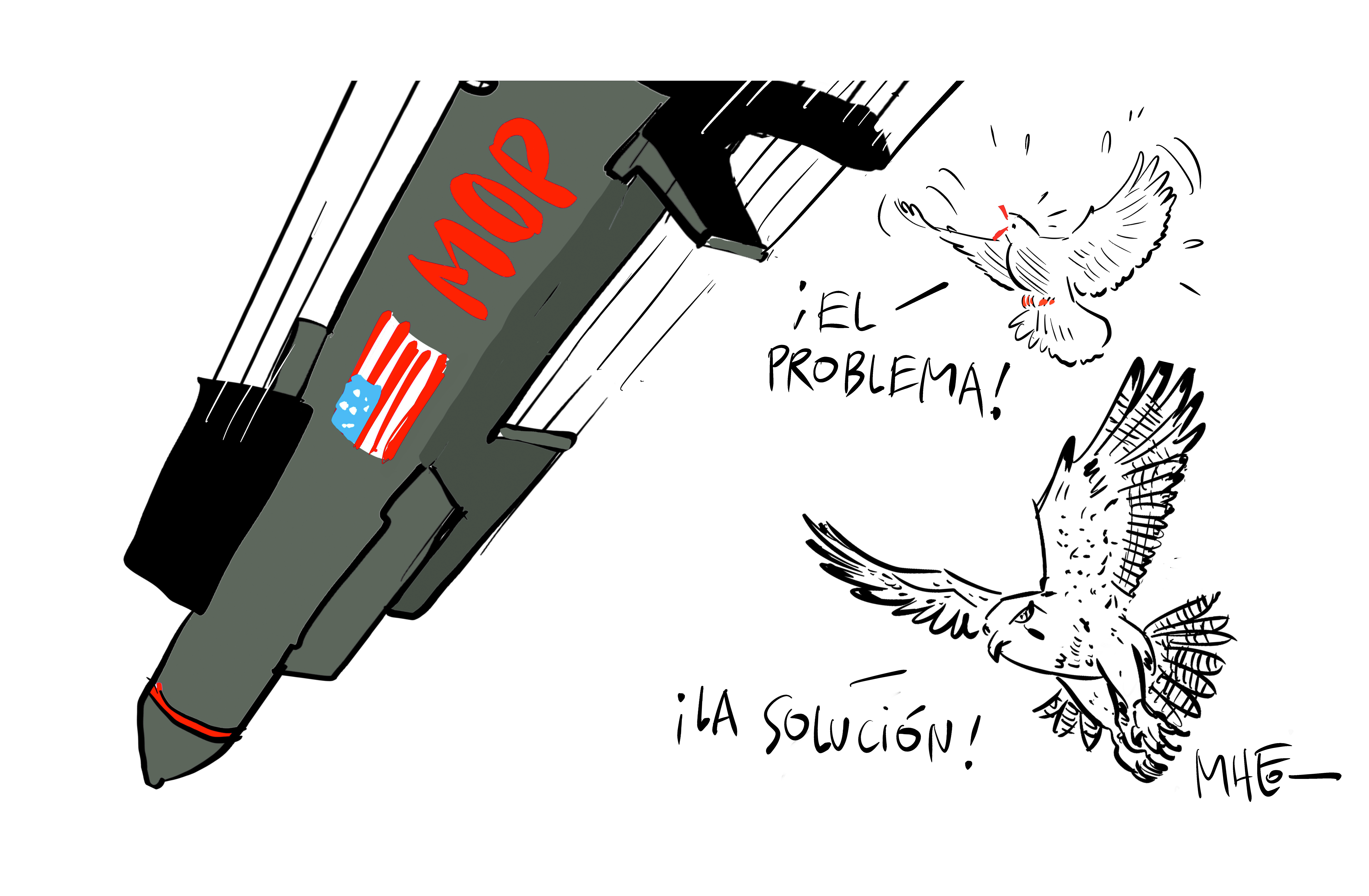 Halcones y palomas