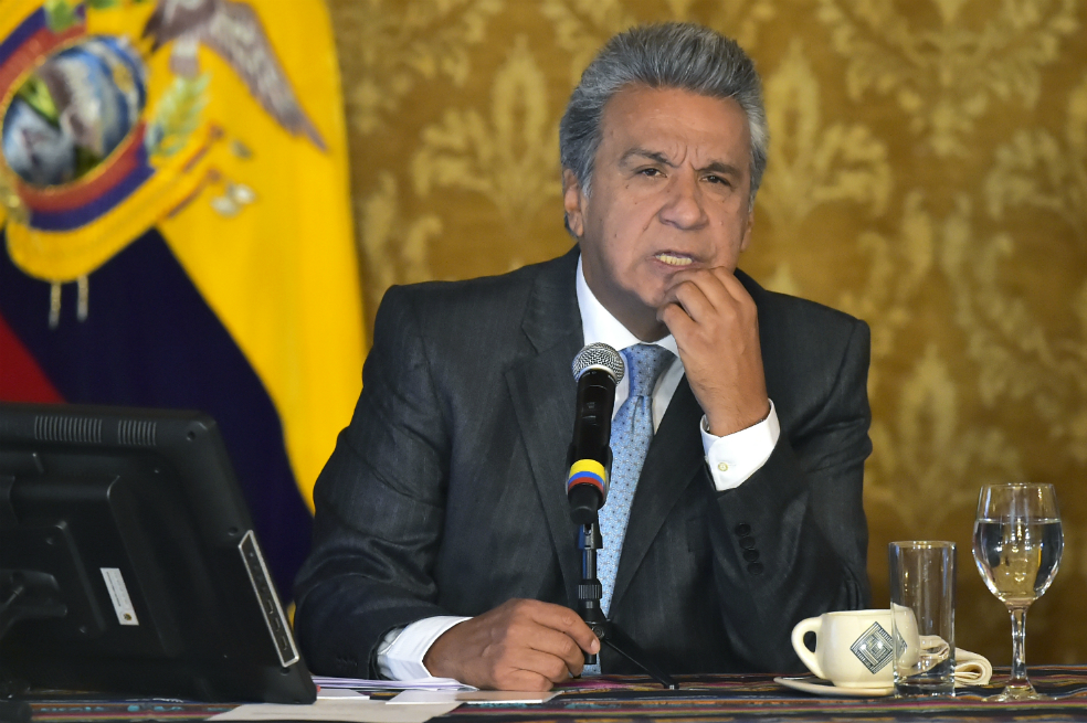 Presidente Lenín Moreno regresa a Ecuador para manejar tema de secuestrados