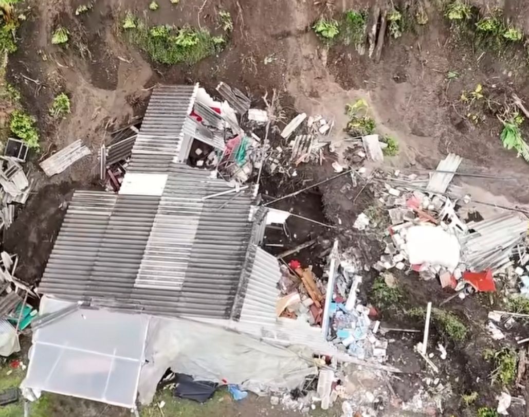 Deslizamiento de tierra cayó sobre una vivienda y dejó dos muertos en San Pablo, Nariño