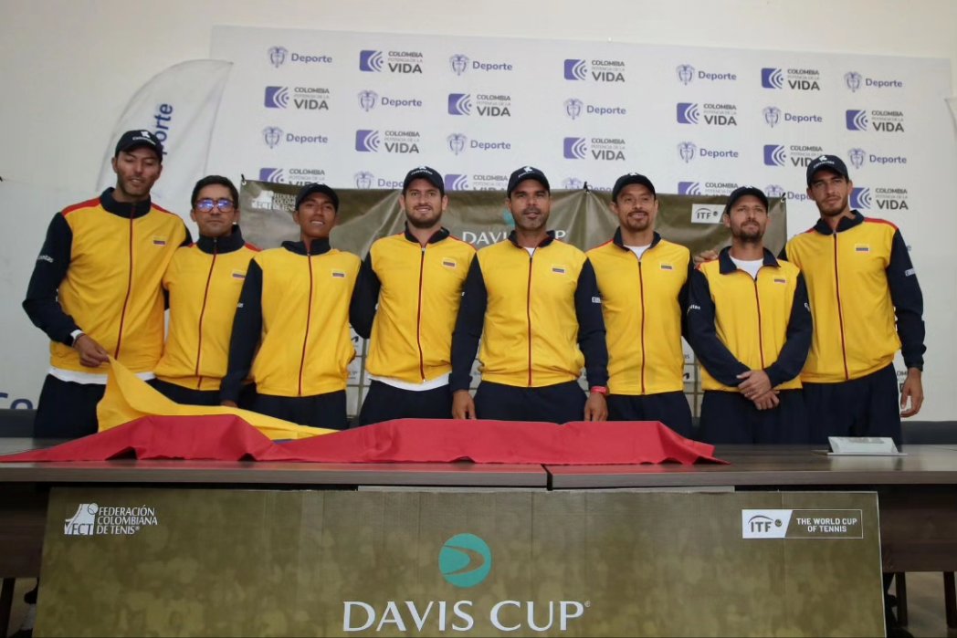 Copa Davis: Nicolás Mejía y Chris Rodesch abren el  duelo Colombia vs. Luxemburgo