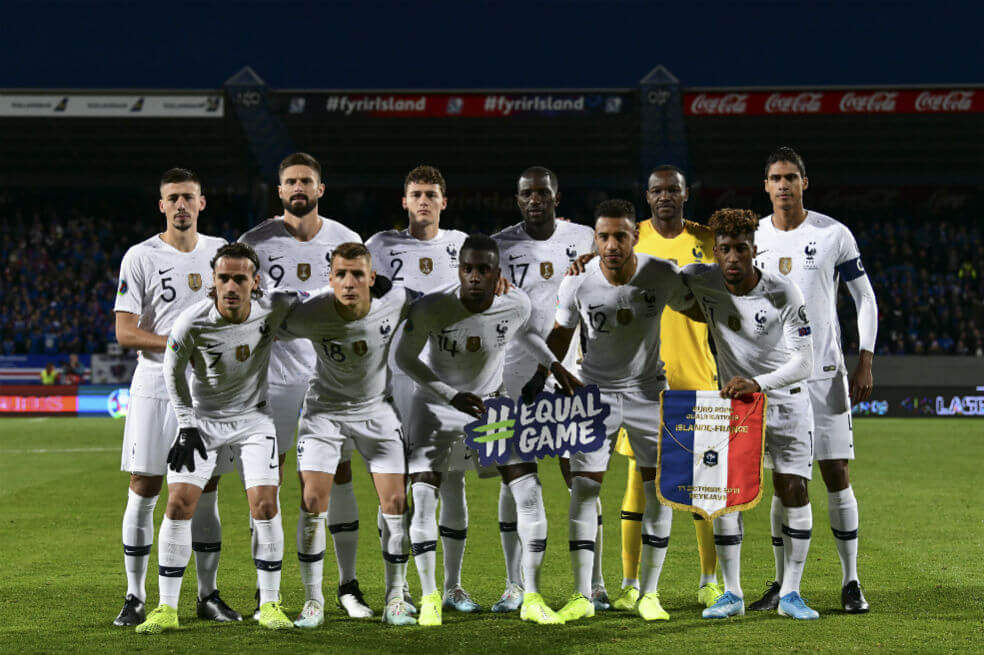 Francia venció a Islandia y quedó más cerca de la Eurocopa de 2020