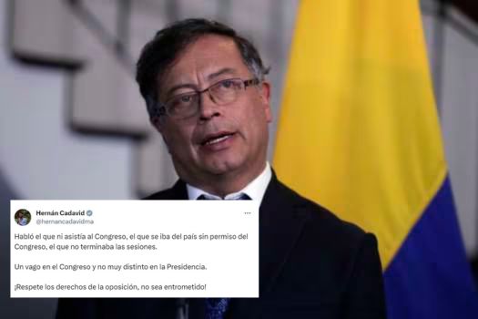 “Un vago en la presidencia”: uribismo le responde a Petro por críticas en Congreso