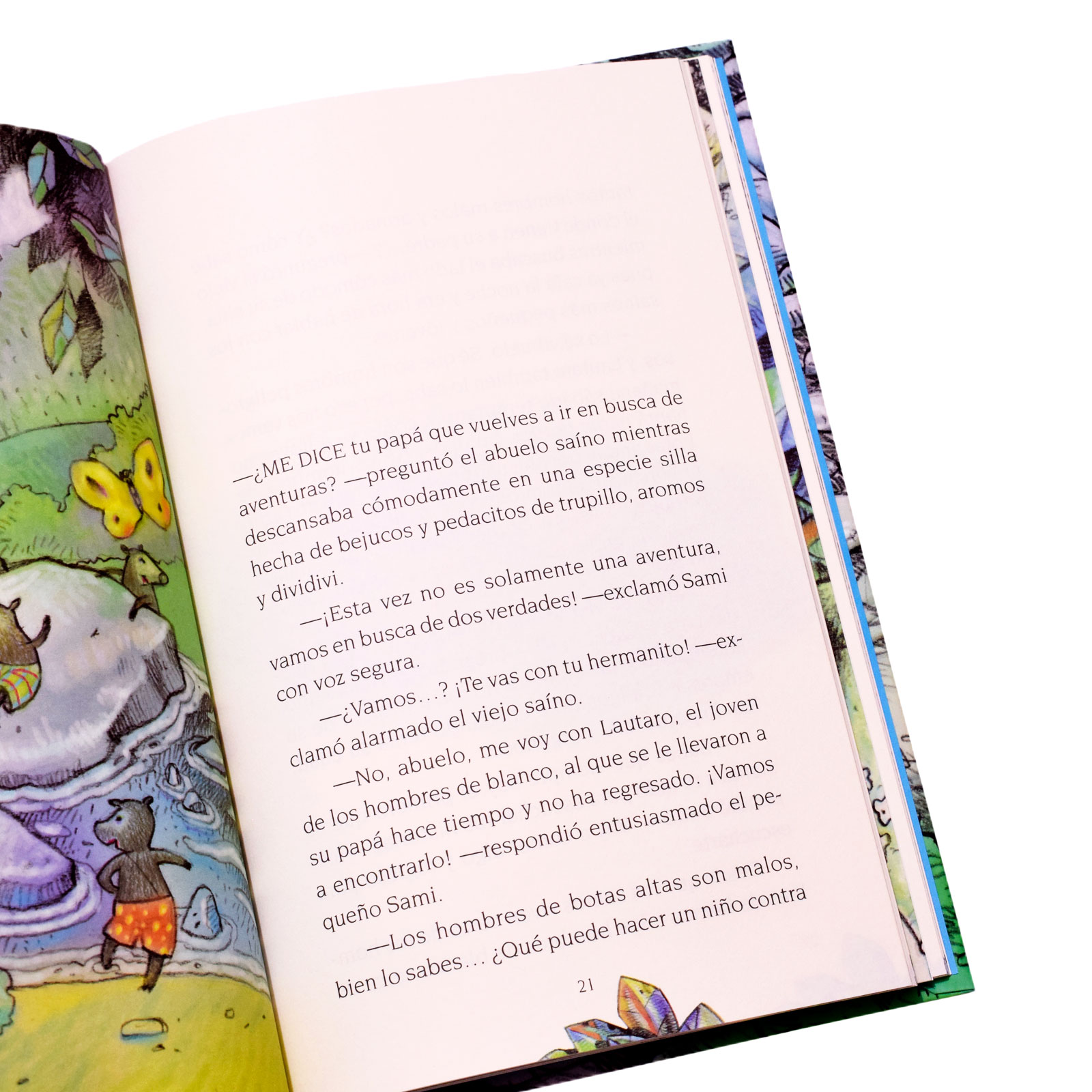 Fragmento de "Sami el saíno y la búsqueda de dos verdades".