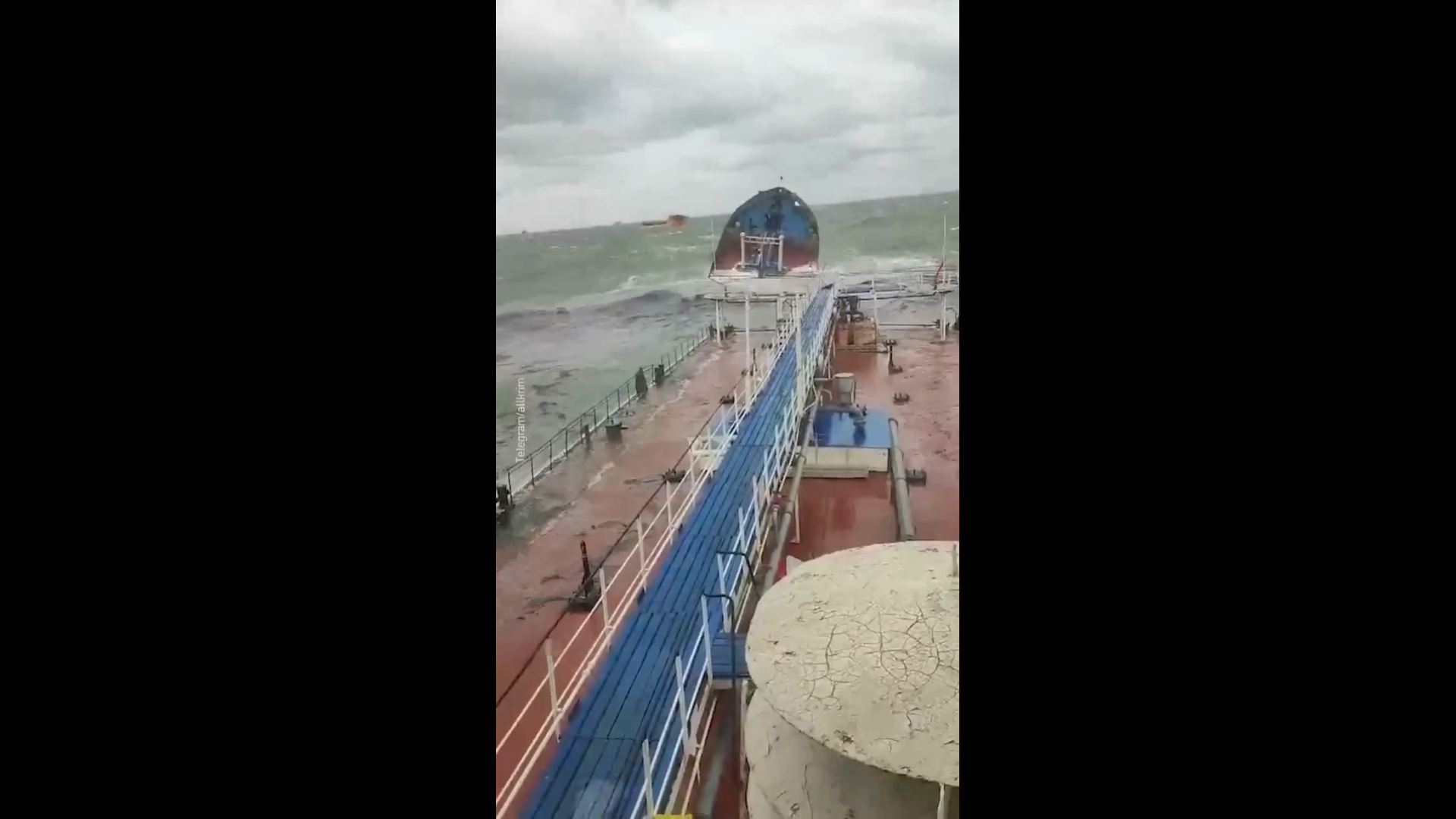 Derrame de combustible en el mar Negro: Putin ordena crear grupo de trabajo