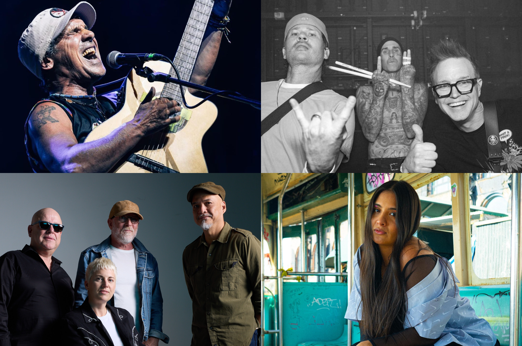 Manu Chao, blink-182, Pixies y más estrenos musicales este jueves