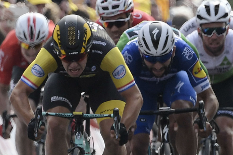 Fernando Gaviria fue segundo en la séptima etapa del Tour de Francia