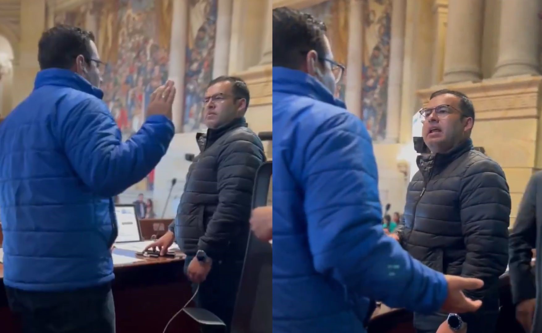 “Dígale a la Policía que me saque”: Salamanca y Villamizar protagonizan pelea en Congreso