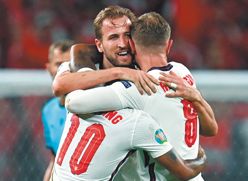 Harry Kane, delantero de la selección inglesa y uno de los líderes del equipo.