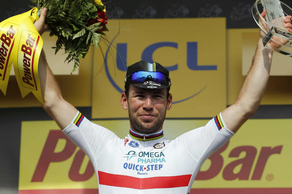 Cavendish ganó la quinta etapa del Tour francés