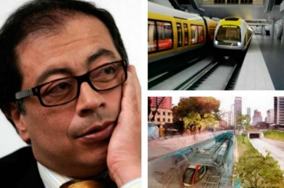 Petro rechaza que Gobierno Nacional suspendiera proceso que adelanta el proyecto Metro