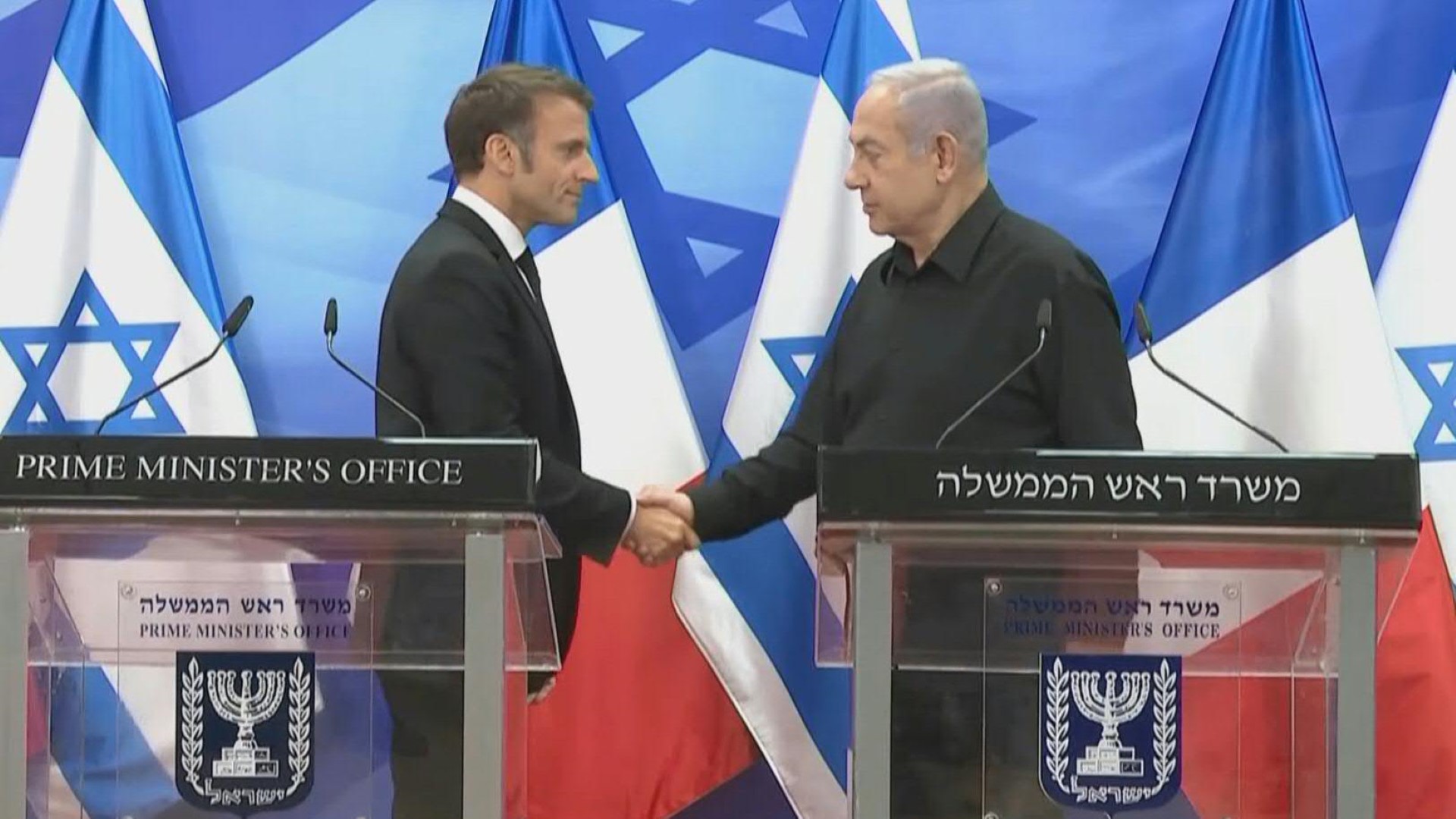 Guerra entre Israel y Hamás:Macron propone una coalición contra el grupo islamista