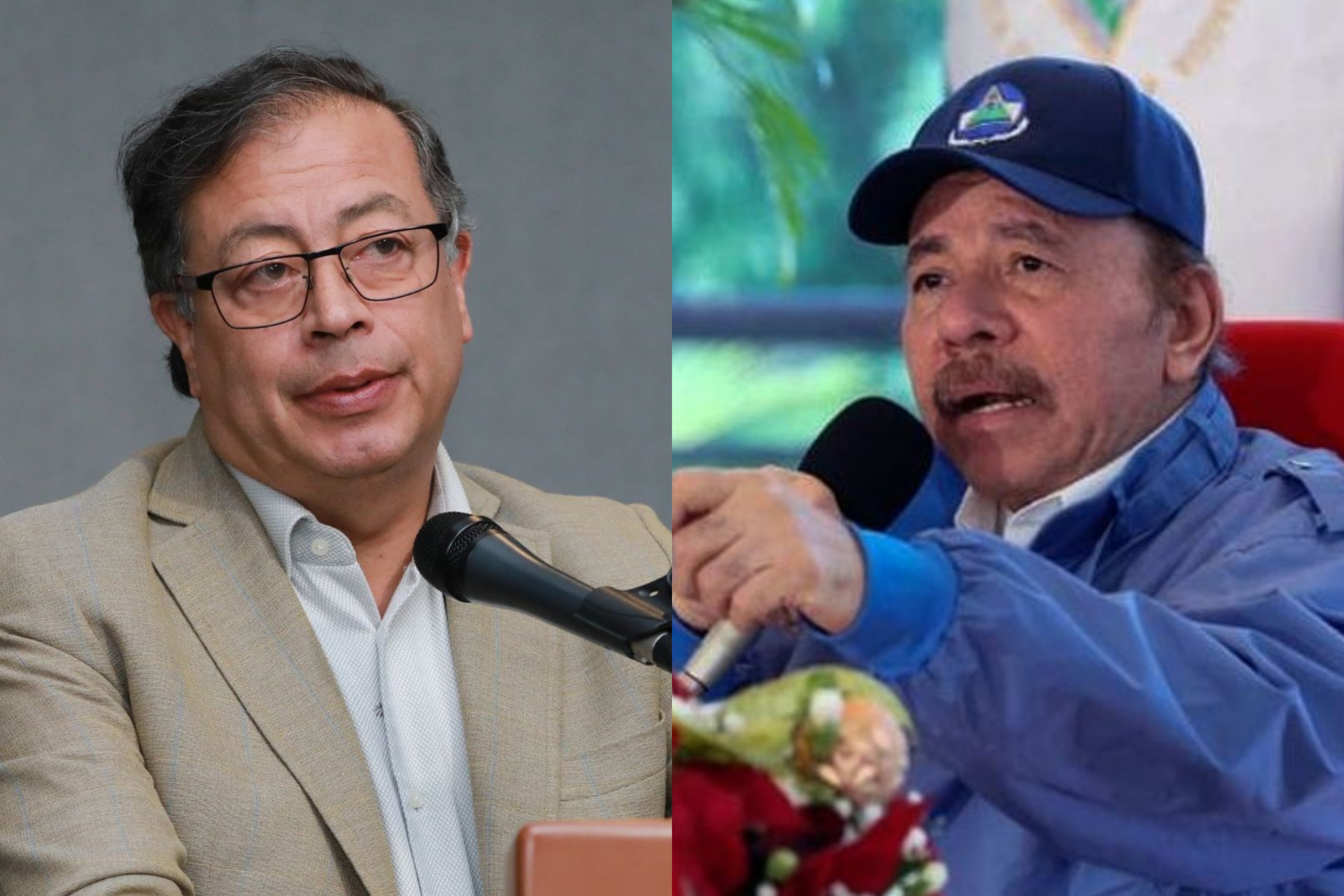 Petro comparó el régimen nicaragüense con el de Pinochet y Ortega lo llamó “traidor”