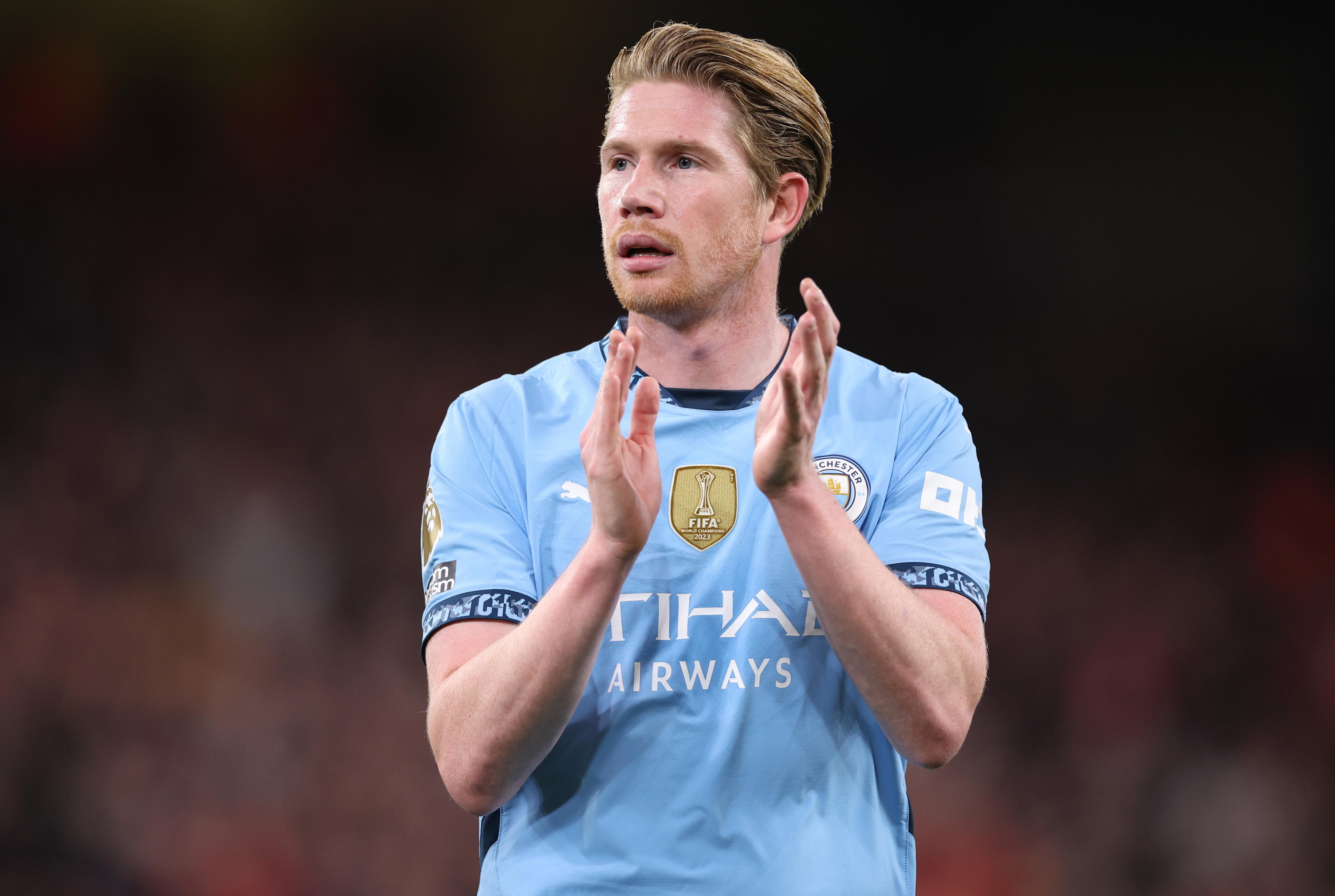 ¡Fin de una era! Kevin De Bruyne dejará el Manchester City al final de temporada